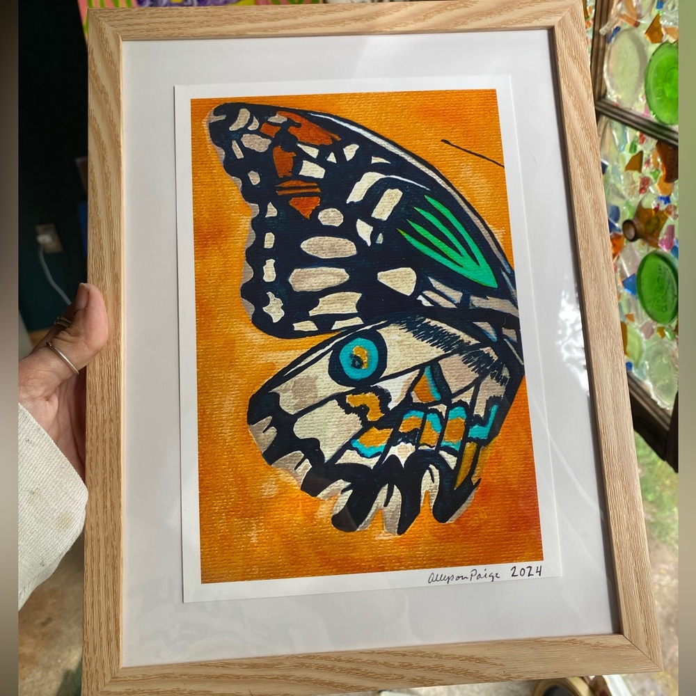 Artist Signed — Framed Art Print 9*12